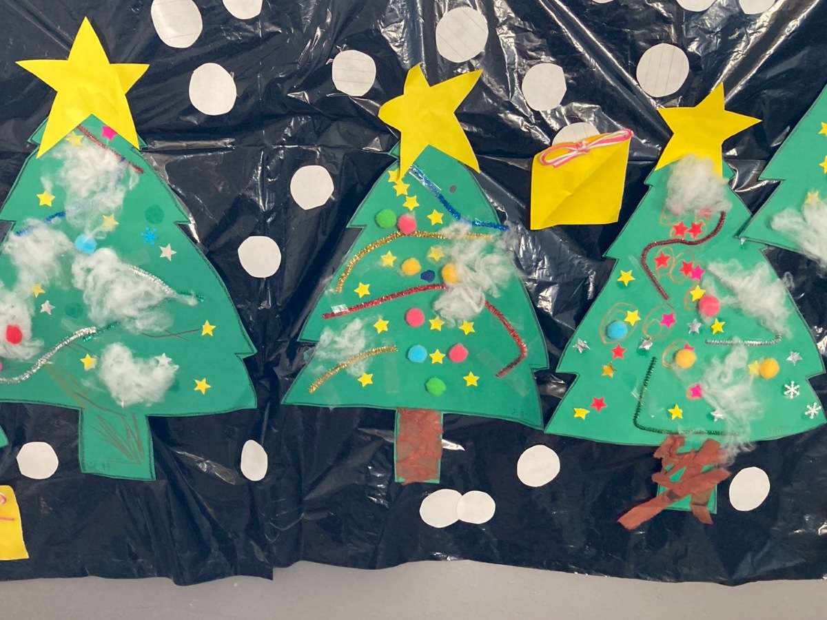 クリスマスツリーの作品